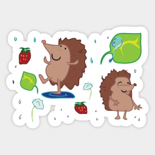 hedgehog Sticker